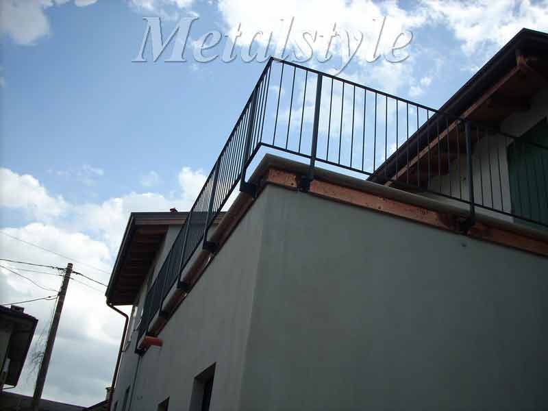 balaustrade railing parapet balcony wrought iron 14